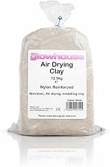 The Glowhouse Air Drying Modelling Clay Nylon Reinforced 12.5kg Stone view 1