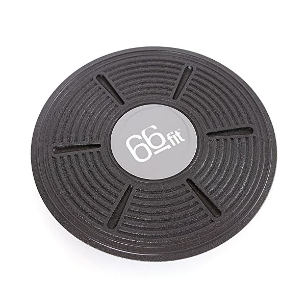 66fit-Wobble-Balance-Board-36cm-Includes-Balance-Training-Ebook-Ankle-Knee-Back-Hip-Exercise-Strength-Training-Black-Speed-Reaction-Ball-7cm-Speed-Agility-Sports-Reflex-Training-Fitness 66fit Wobble Balance Board 36cm - Includes Balance Training Ebook - Ankle Knee Back Hip Exercise Strength Training…