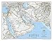 National Geographic: Middle East Classic Wall Map (30.25 x 23.5 inches) (National Geographic Reference Map)