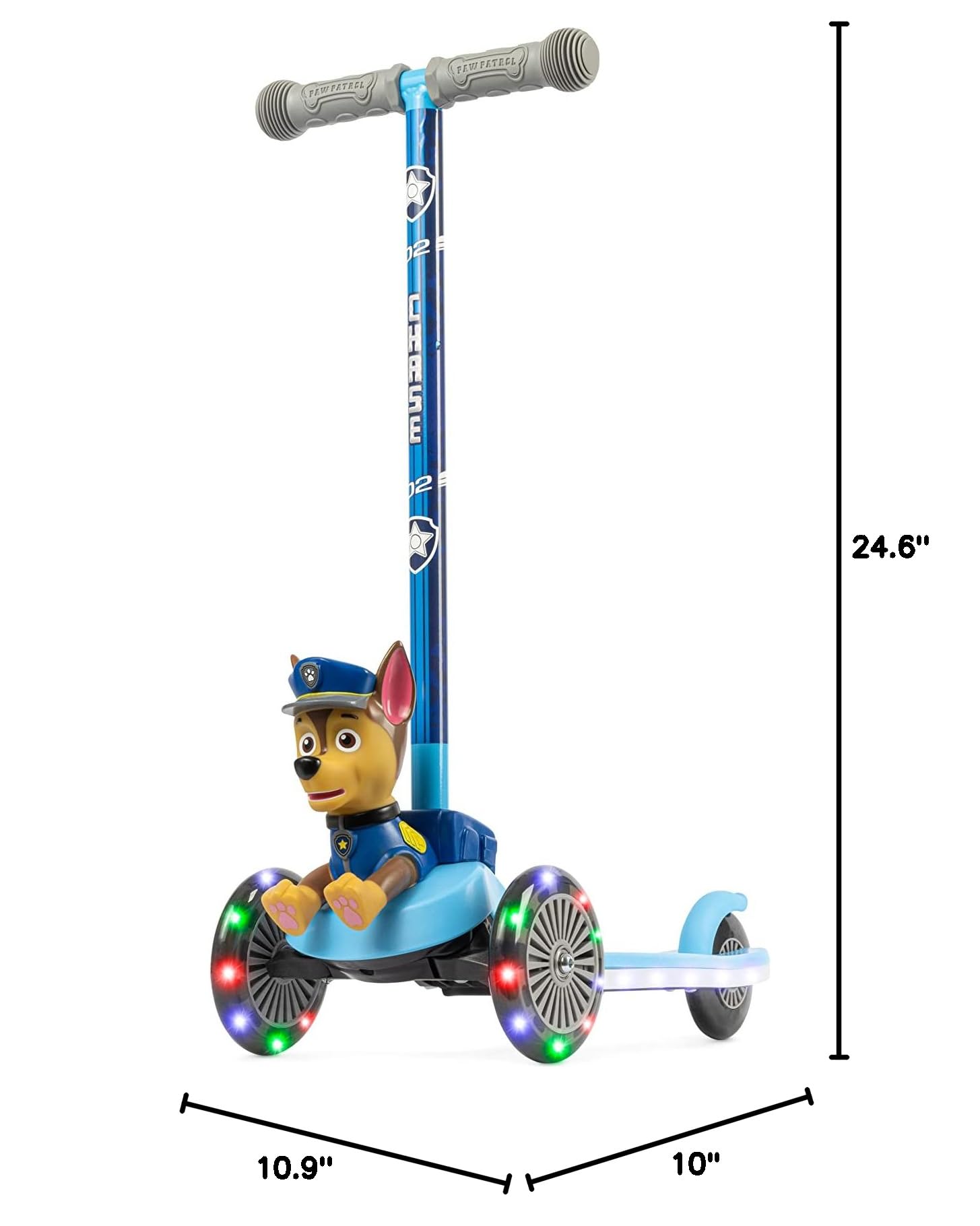 Sakar Self Balancing Toddler Scooter with Light-Up Wheels