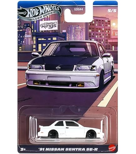 Amazon.com: Hot Wheels HYF04 Premium 2-Pack '91 Nissan Sentra SE-R