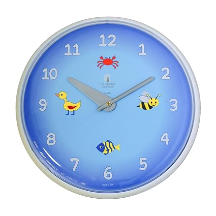 Blue Planet-12.75 Childrens Wall Clock