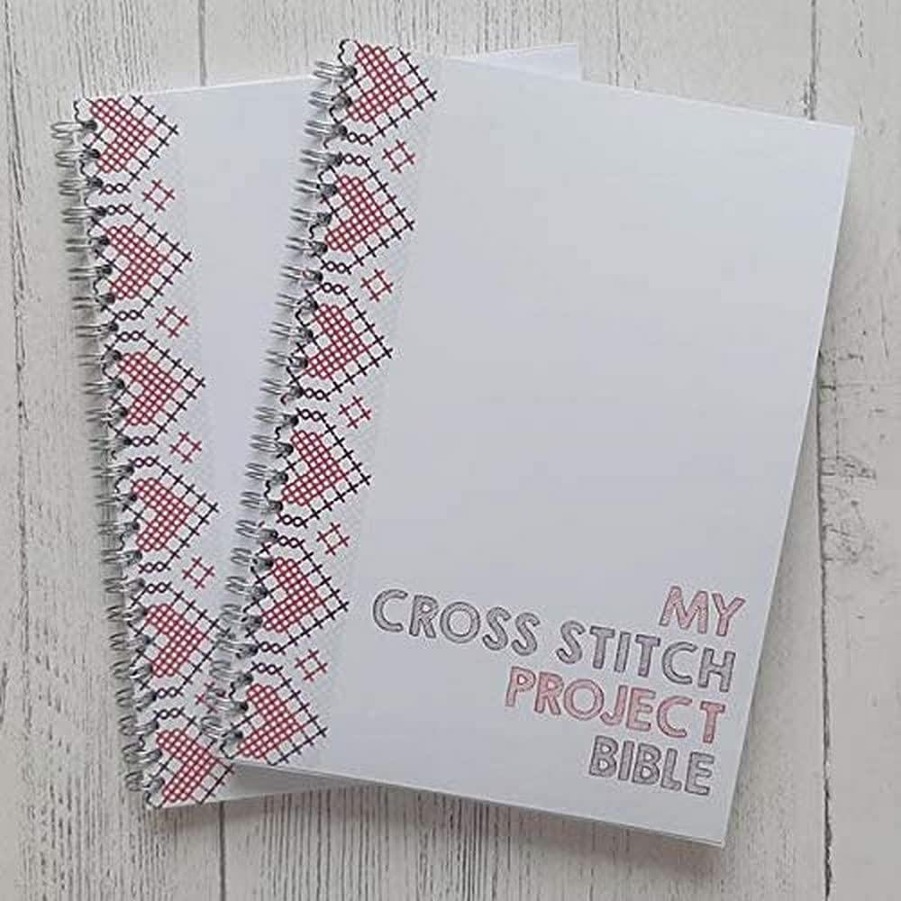 Stationery Geek My Cross Stitch Project Bible - A4 - Dyslexia Friendly Edition