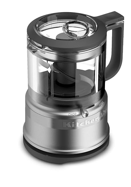 KITCHENAID 3.5 CUP FOOD CHOPPER KFC3516CU, CONTOUR SILVER