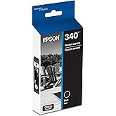 EPSON 340 Claria Photo HD Ink Standard Capacity Black Cartridge (T340120-S) Works with Expression Photo XP-8800