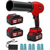 Cordless Leaf Blower with 2 Batteries and Charger Included,Handheld Leaf Blowers for Patio Cleaning, Lawn Care, Blowing Leave