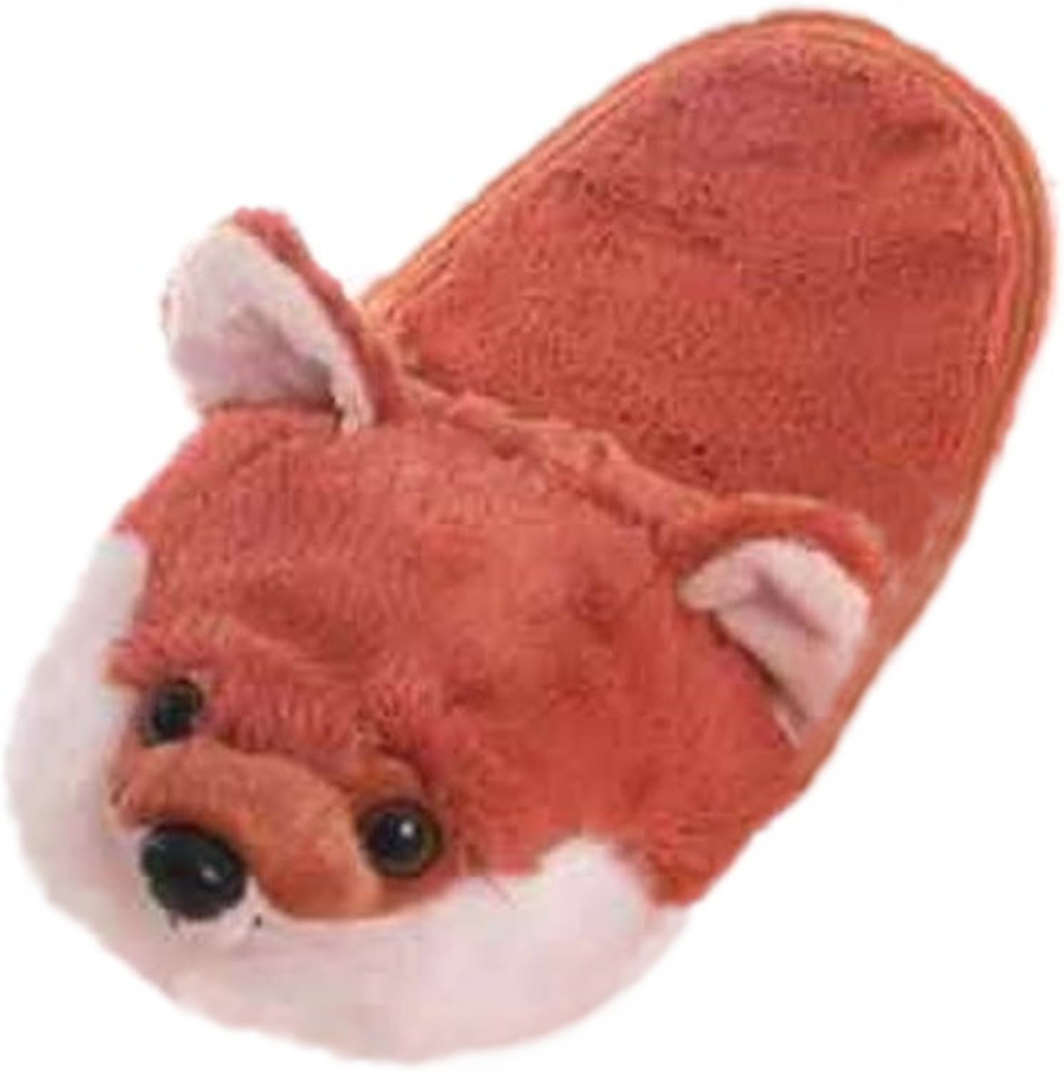 Inware Slippers Fox, Fox Brown Animal Print Mule Slippers Sizes S