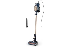 Shark Rocket Turbo Corded Stick Vacuum, Self-Cleaning, Navy, TV301 | Handheld Conversion, Carpet and Hard Floor Cleaning, Und