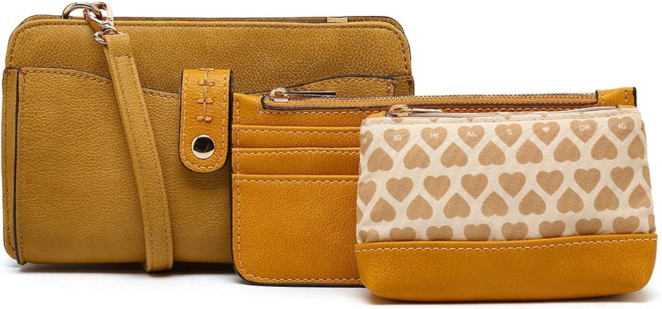 crossbody purse and wallet set