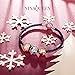 NINAQUEEN 925 Sterling Silver Pandöra Charms Summer Rainbow Birthstone Bead for Pandöra Bracelets Pendant Jewelry Anniversary Valentines Day Birthday Gifts for Women Wife Sisters Daughter