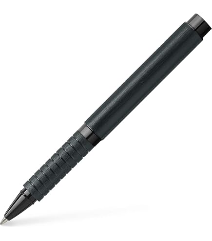ファーバーカステル　e-motion Pure Black Amazon.com: Faber-Castell e-motion Rollerball Pen - Pure Black
