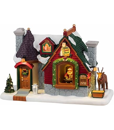 LEMAX – Cuccia Per Cane Illuminata Decorata (Decorated Light Doghouse) In Poliresina, Modello 02808