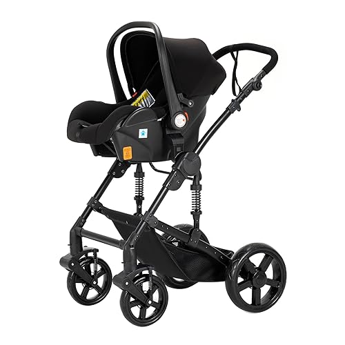 in Baby Stroller Travel System, Reversible Newborn Foldable