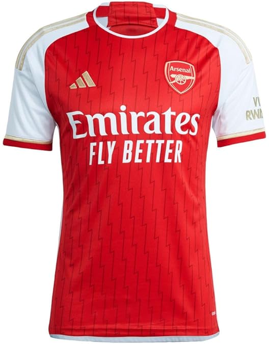 Amazon.com: adidas Youth Soccer Arsenal 23/24 Home Jersey