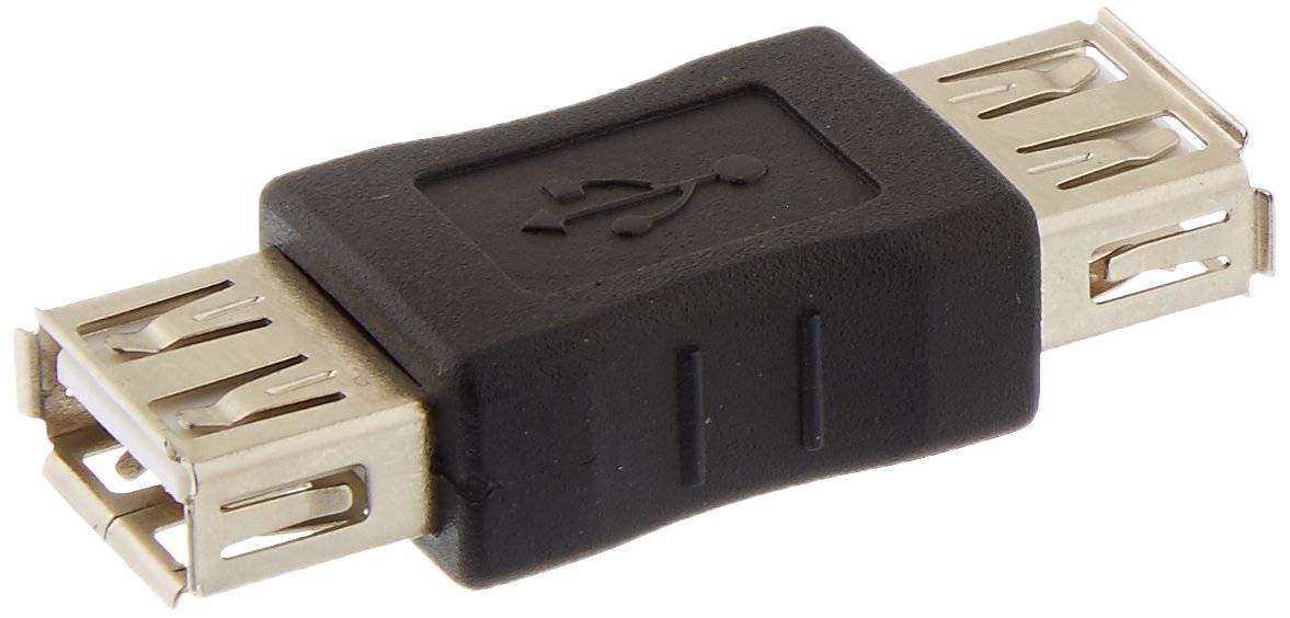 USB Coupler/Gender Changer, Type A Female to Type A Female