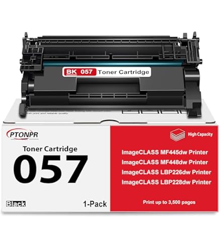 OA機器 Canon CRG-057H Amazon.com: 057H Black High Yield Toner Cartridge
