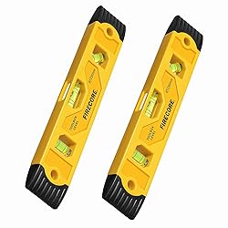 Firecore 2pcs Magnetic Torpedo Level, 9-Inch