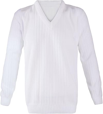 white jumper long sleeve