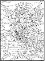 Creative Haven Birds Color By Number Coloring Book By Toufexis