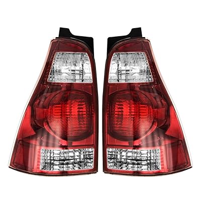 Epic Lighting OE Style Replacement Rear Brake Tail Lights Assemblies Compatible with 2003-2005 4Runner Left Driver &amp; Right Passenger Sides Pair