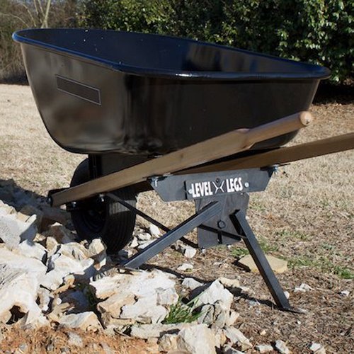 Level Legs LVL001 Wheelbarrow Self Adjusting Legs Home Garden Lawn
