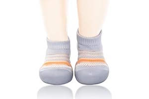 SEBELLST Baby Sock Shoes Animal Rubber Sole Non-Skid Indoor Slipper Infant Boys Girls First Walking Floor Slipper