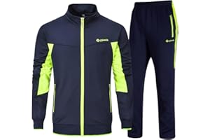 YSENTO Men's Tracksuits Outfits Set 2 Piece Jogging Suits Warm Up Sweatsuits Track Suits Sets