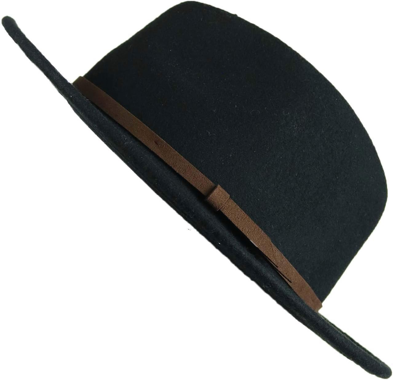 Fedora Hats for Men by King & Fifth Wide Brim Fedora with Low Crown