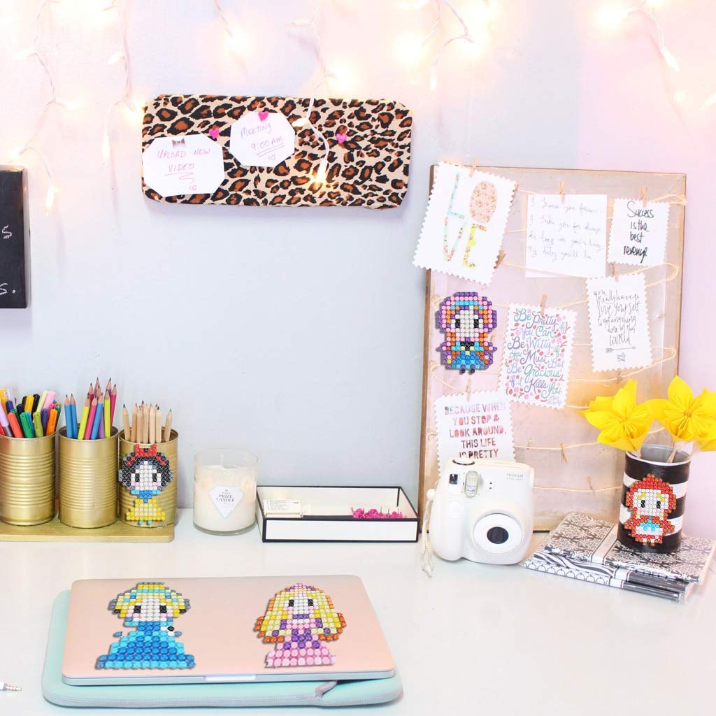 YOMOSA 5D Diamond Painting Kits for Kids DIY Sticker Paint with Diamonds Kits Arts Crafts Kits for Children and Beginner Adults