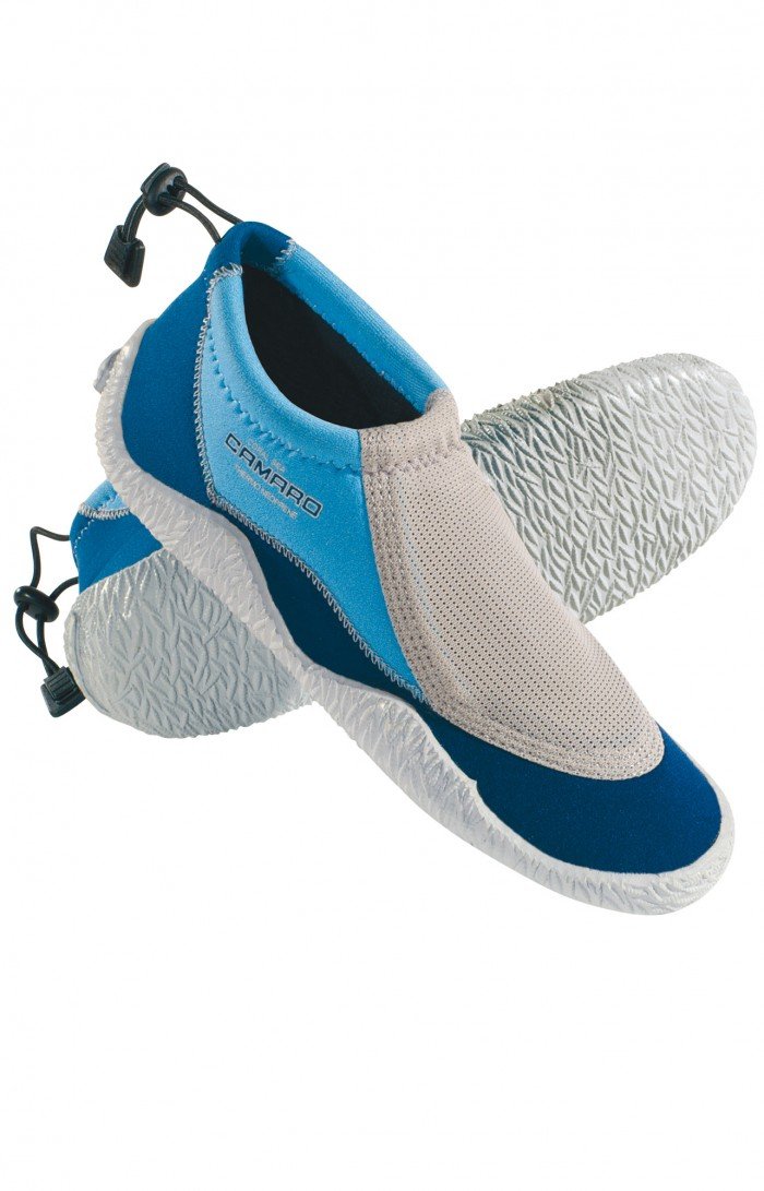 Camaro Coral Sea Aqua Slipper Shoe grey / blue Size40/41 Amazon.co.uk