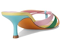 Steve Madden Women's Cary Heeled Sandal, Bright