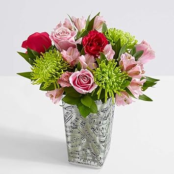Amazon Com Proflowers Pink Mixed Flowers All The Frills With