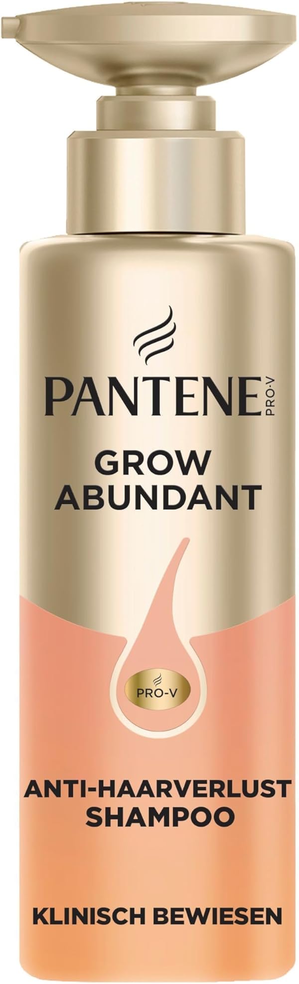 Pantene Grow Abundant Anti-Haarverlust-Shampoo 290 ml für Stärkeres, Längeres und Dichteres Haar* in 8 Wochen. Für Verbesserte Haarelastizität. Mit 900 mg Pro-Vitamin-Komplex und Niacinamid