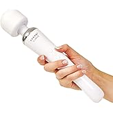 Yarosi Cordless Curve Therapeutic Device - 8 Powerful Speeds and 20 Patterns - for Muscle Aches and Sports Recovery - Rechargeable - Travel Friendly - White