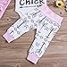 Newborn Girls Clothes Baby Romper Outfit Pants Set Long Sleeve Winter Clothing (6-9Months, Pink)