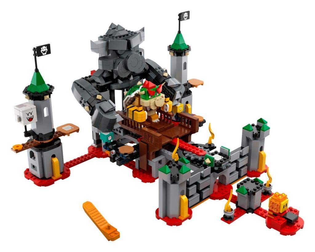 LEGO 71369 Super Mario Bowser’s Castle Boss Battle Expansion Set Buildable Game