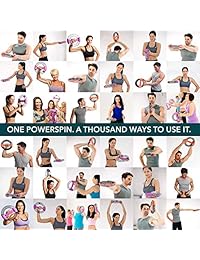 New Powerspin Evo Arm, Tricep & Shoulder Workout, Abdominal Home Exerciser & Bingo Wings Exerciser - Rapidly Builds Toned Arms, Abs and Shoulders Through Isometric Exercise by Power Spin …