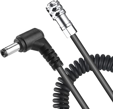 Amazon Com Koolertron Dc Power Cable To Bmpcc 4k 15 Inch 55 Inch Length Coiled Power Cable For Blackmagic Pocket Cinema Camera 4k Bmpcc 4k Automotive
