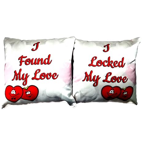 Buy Valentine Gifts For Boyfriend Girlfriend Love Printed Cushion