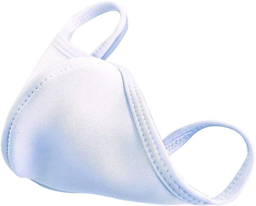Breathe Happy White Face Mask - 3 Pack, Medium