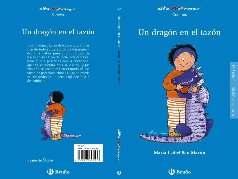 Portada de Un dragón en el tazón (Castellano - A Partir De 6 Años - Altamar) - 9788421692233