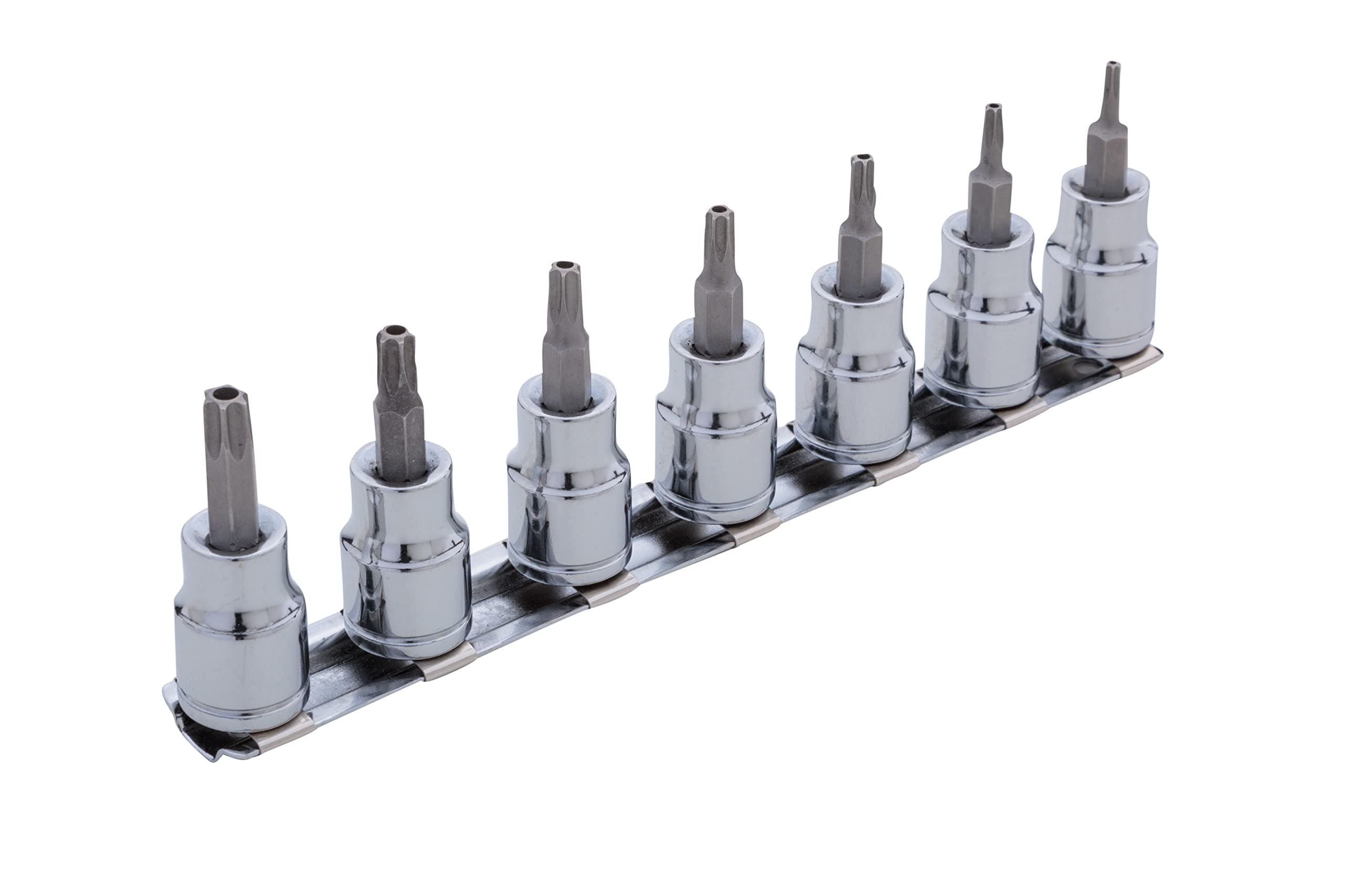 Blue Spot Tools 7 PCE 3/8" Security Torx Bit Set (T10-T40)