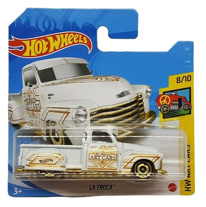 Hot Wheels - La Troca - HW Art Cars 8/10 - GTB97 - Short Card - GM General Motors - Mattel 2021
