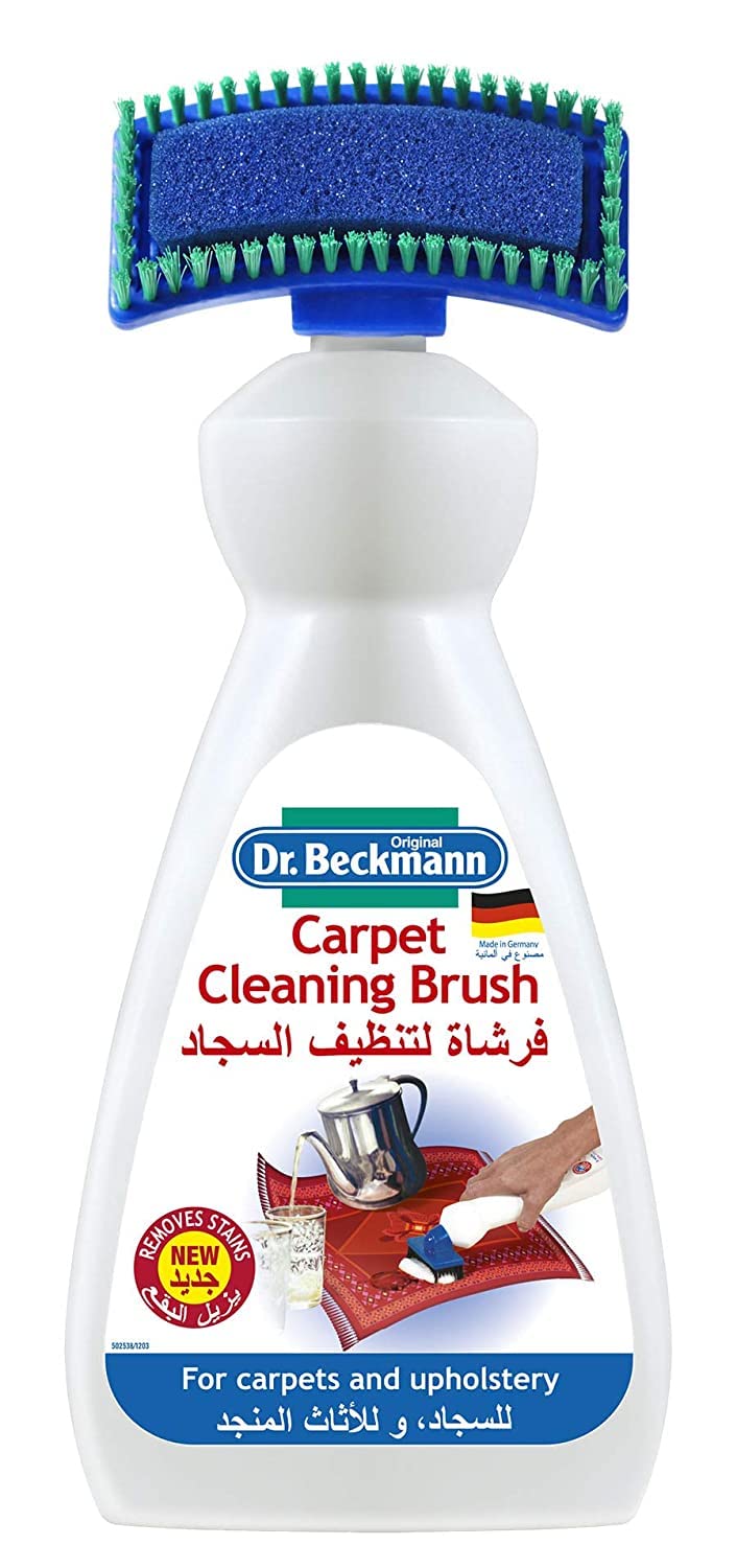Dr. Beckmann Carpet Stain Remover | Removes even stubborn stains and odours | includes applicator brush (2x 650 ml)