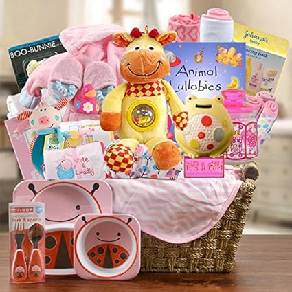 baby girl gift baskets amazon
