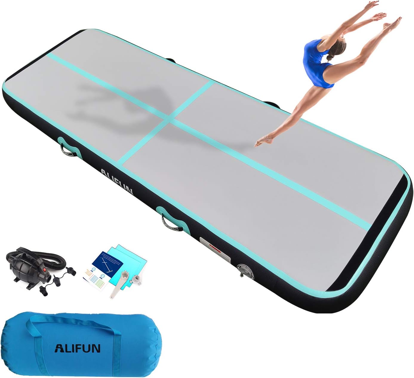 Air Track Inflatable Gymnastics Tumble Track Gym Mat 10ft 13ft 16ft