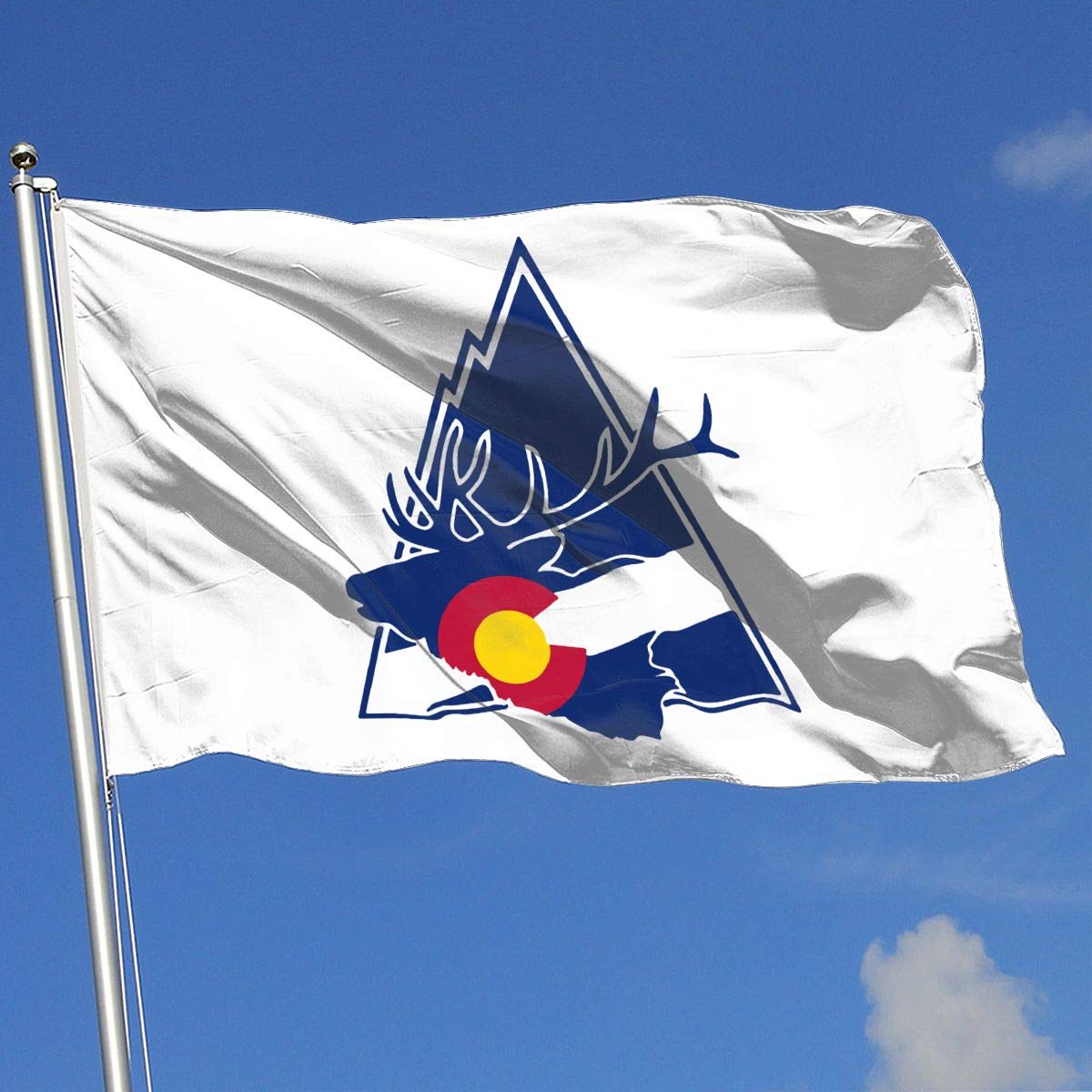 Amazon Com Colorado Mountain Moose Elk Flags 3x5 Foot Banner 3x5