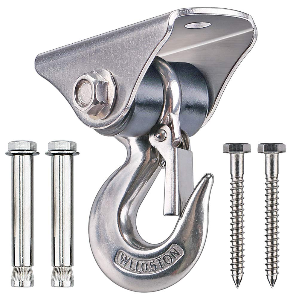 Hanging Hardware for Por Porch Yoga Trapeze Playground Hammock Gym