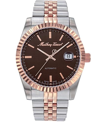 Amazon.com: Mathey-Tissot Mathy III Automatic Silver Dial Men's