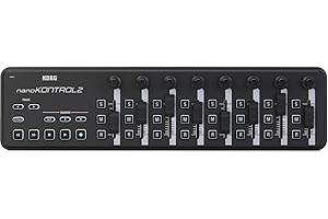 Korg nanoKONTROL2 Slim-Line USB MIDI Controller (Black)